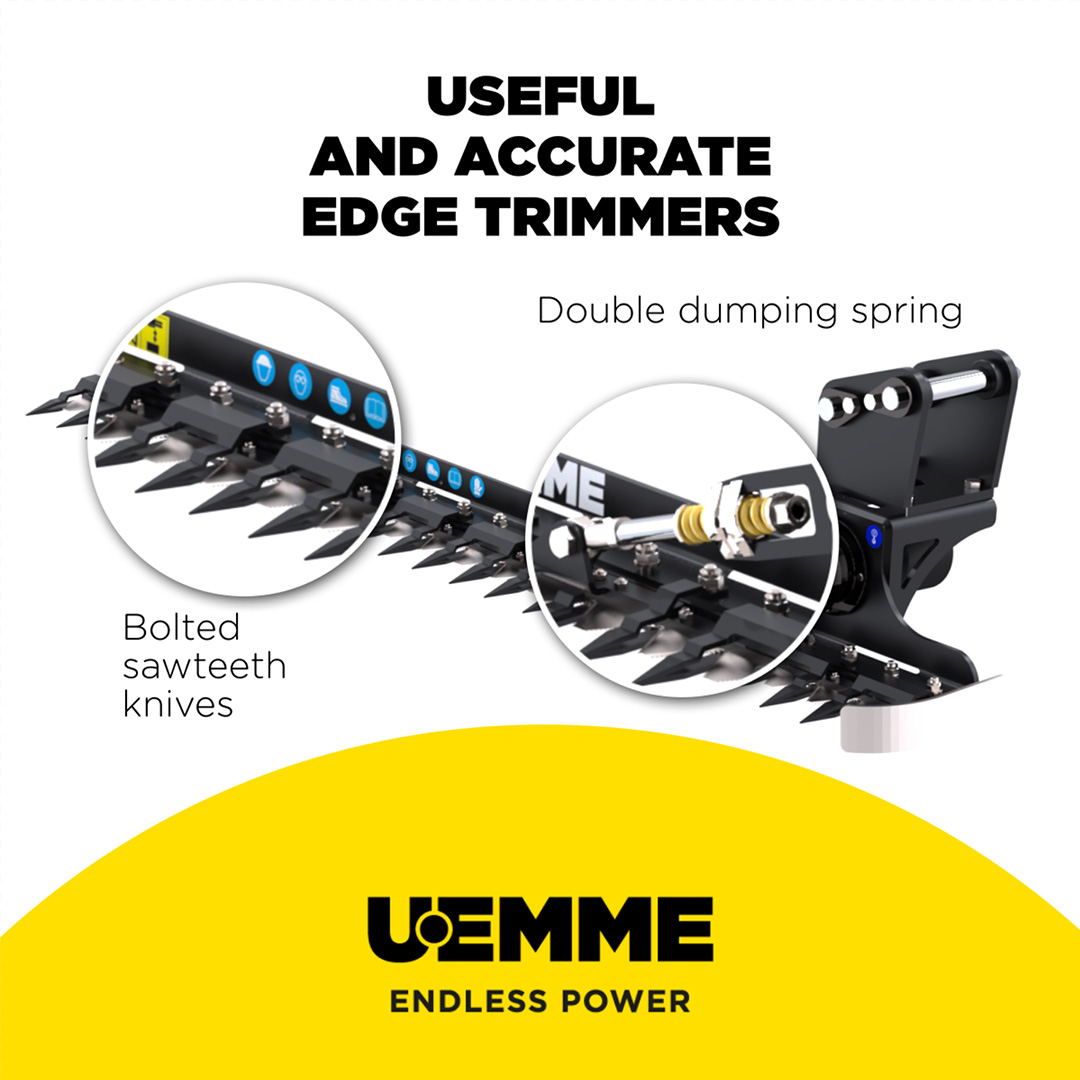 U.EMME PRESENTS THE HEDGE TRIMMERS HT AND HTX YOU WON’T WANT TO MISS!