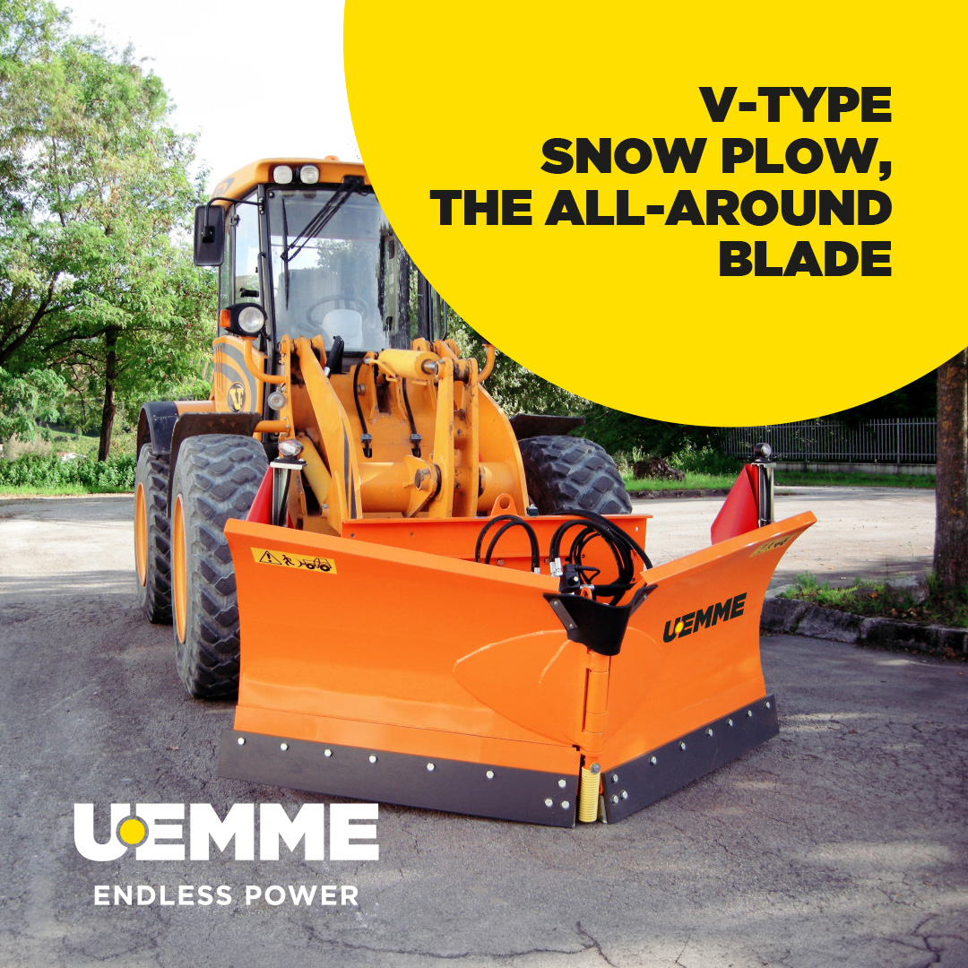 LV: U.EMME’S V-TYPE SNOWPLOW AND ITS DIFFERENT WORKING SETUPS