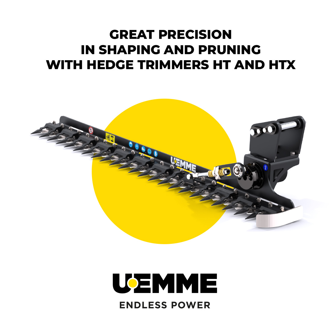 YOUR HEDGES OR FRUIT TREES NEED PRUNING? U.EMME’S HEDGE TRIMMERS WILL DO IT!